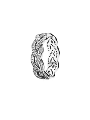 Zdjęcie produktu Pandora Srebrny pierścionek z cyrkoniami rozmiar: 54