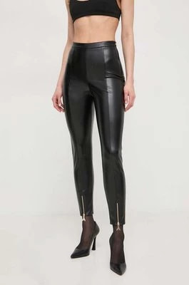 Zdjęcie produktu Patrizia Pepe spodnie damskie kolor czarny dopasowane high waist 8P0587 E005