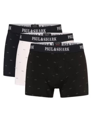Zdjęcie produktu Paul & Shark Spodnie w 3-paku Mężczyźni Bawełna biały|niebieski|czarny wzorzysty,