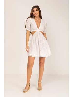 Zdjęcie produktu Peace & Love Sukienka w kolorze białym rozmiar: L
