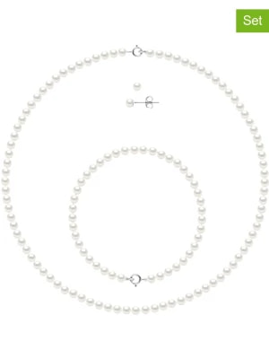 Zdjęcie produktu Pearline 3-częściowy zestaw biżuterii z perłami w kolorze białym rozmiar: onesize