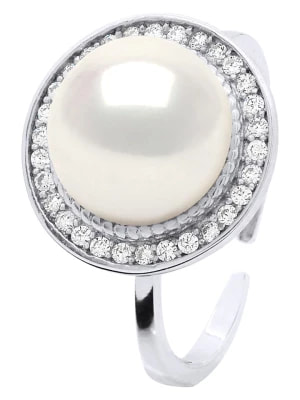 Zdjęcie produktu Pearline Srebrny pierścionek z perłą rozmiar: onesize