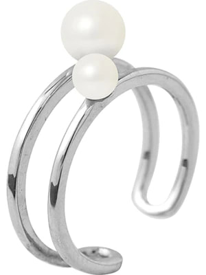 Zdjęcie produktu Pearline Srebrny pierścionek z perłami rozmiar: 62