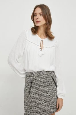 Zdjęcie produktu Pepe Jeans bluzka damska kolor biały gładka