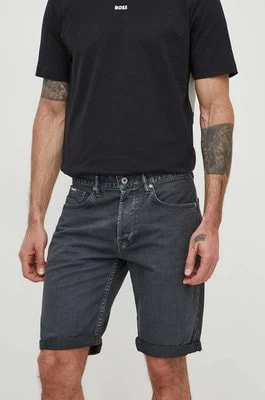 Zdjęcie produktu Pepe Jeans szorty jeansowe męskie kolor szary