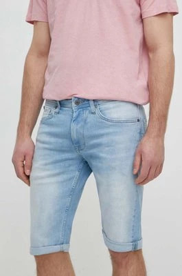 Zdjęcie produktu Pepe Jeans szorty jeansowe STRAIGHT męskie kolor niebieski PM801081MN6