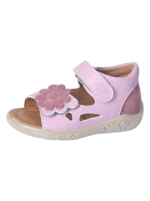 Zdjęcie produktu PEPINO Skórzane sandały "Betty" w kolorze jasnoróżowym rozmiar: 25