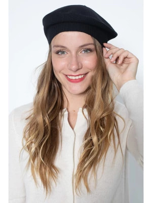 Zdjęcie produktu Perfect Cashmere Kaszmirowa czapka "Cloe" w kolorze czarnym rozmiar: onesize