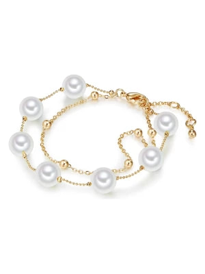 Zdjęcie produktu Perldesse Pozłacana bransoletka z perłami rozmiar: onesize