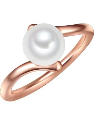 Zdjęcie produktu The Pacific Pearl Company Pozłacany pierścionek z perłą rozmiar: 50