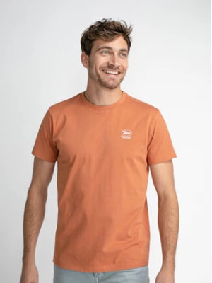 Zdjęcie produktu Petrol Industries T-Shirt M-1030-TSR609 Pomarańczowy Regular Fit