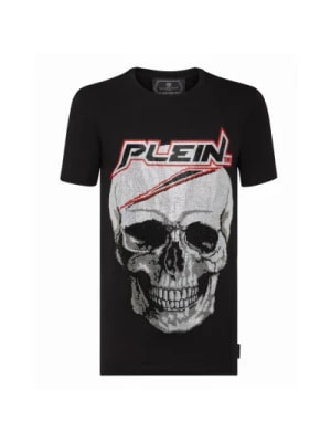 Zdjęcie produktu Philipp Plein, Czarna koszulka Platinum Cut Black, male,