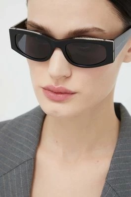 Zdjęcie produktu Philipp Plein okulary przeciwsłoneczne damskie kolor czarny