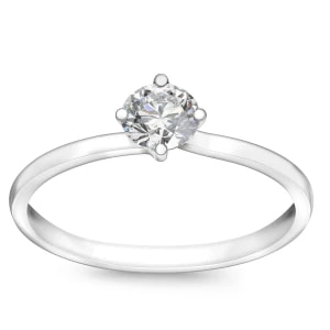 Zdjęcie produktu Pierścionek z białego złota z diamentem laboratoryjnym YES Responsible Diamond - Valentine Valentine - Biżuteria YES