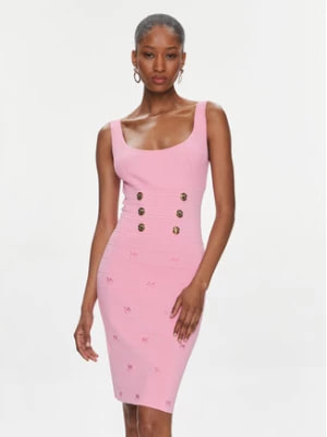 Zdjęcie produktu Pinko Sukienka dzianinowa Cactus 102879 A1LK Różowy Slim Fit