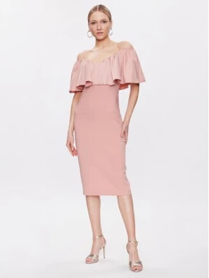 Zdjęcie produktu Pinko Sukienka koktajlowa La Carlota 100034 A0GI Różowy Regular Fit