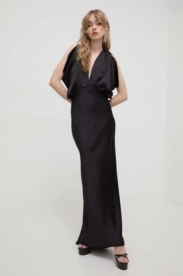 Zdjęcie produktu Pinko sukienka kolor czarny maxi prosta 102856.Z345