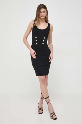 Zdjęcie produktu Pinko sukienka kolor czarny mini dopasowana 102879.A1LK