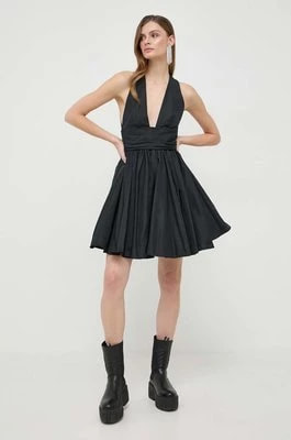 Zdjęcie produktu Pinko sukienka kolor czarny mini rozkloszowana 102777.Y3LE