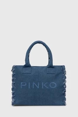 Zdjęcie produktu Pinko torebka jeansowa kolor niebieski 100782 A1WT