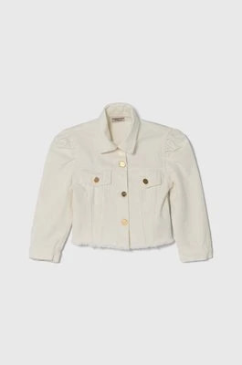 Zdjęcie produktu Pinko Up kurtka jeansowa dziecięca kolor biały