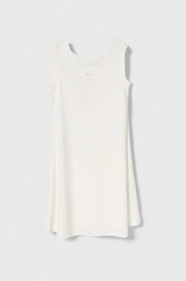 Zdjęcie produktu Pinko Up sukienka dziecięca kolor biały mini rozkloszowana