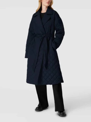 Zdjęcie produktu Płaszcz pikowany z dwurzędową listwą guzikową model ‘SORONA’ Tommy Hilfiger