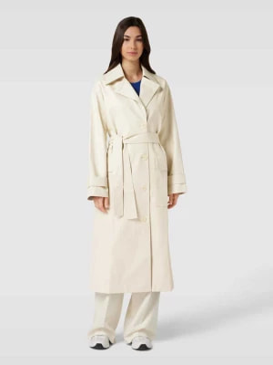 Zdjęcie produktu Płaszcz z fakturowanym wzorem model ‘Jacquelina’ Stella Nova