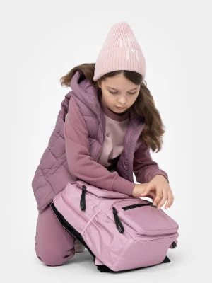 Zdjęcie produktu Plecak szkolny (15 L) z piórnikiem dziewczęcy 4F