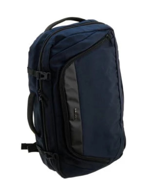 Zdjęcie produktu Plecak-torba podróżna z uchwytem na walizkę — David Jones granatowy