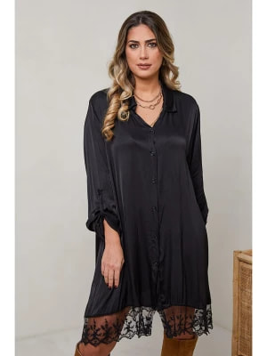 Zdjęcie produktu Plus Size Company Sukienka "Ilor" w kolorze czarnym rozmiar: 50