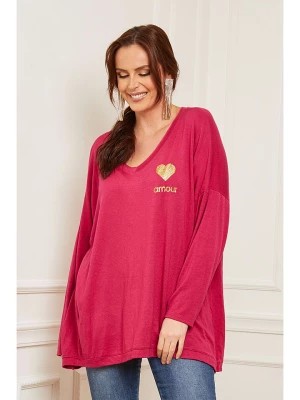 Zdjęcie produktu Plus Size Company Tunika w kolorze różowym rozmiar: 42