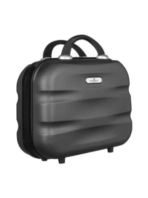 Zdjęcie produktu Podróżny kuferek z uchwytem na walizkę — Peterson szary unisex