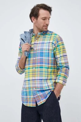 Zdjęcie produktu Polo Ralph Lauren koszula bawełniana męska relaxed ze stójką