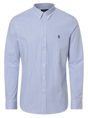 Zdjęcie produktu Polo Ralph Lauren Koszula męska Mężczyźni Slim Fit Bawełna niebieski|biały w paski,
