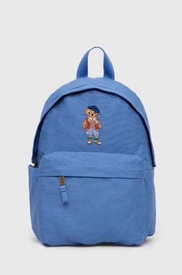 Zdjęcie produktu Polo Ralph Lauren plecak dziecięcy kolor niebieski mały gładki