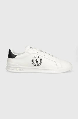 Zdjęcie produktu Polo Ralph Lauren sneakersy skórzane Hrt Crt Cl kolor biały 809892336001