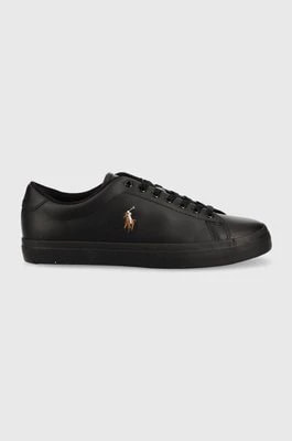 Zdjęcie produktu Polo Ralph Lauren sneakersy skórzane Longwood kolor czarny 816884372002