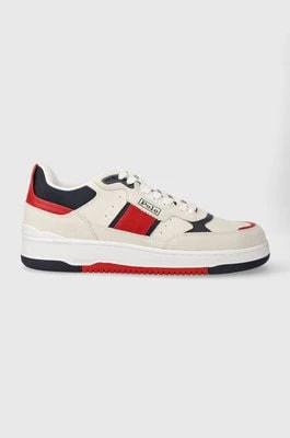 Zdjęcie produktu Polo Ralph Lauren sneakersy zamszowe Masters Sprt kolor biały 809913399003