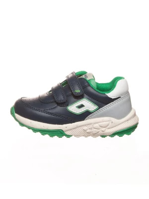 Zdjęcie produktu Primigi Skórzane sneakersy w kolorze granatowo-zielonym rozmiar: 24