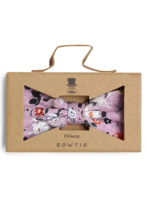Zdjęcie produktu Prince BOWTIE Muszka męska z dodatkiem jedwabiu Mężczyźni Bawełna lila|wielokolorowy wzorzysty,