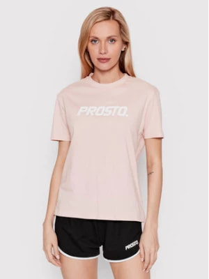 Zdjęcie produktu PROSTO. T-Shirt KLASYK Clazzy 1012 Różowy Regular Fit