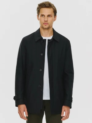Zdjęcie produktu Przejściowy płaszcz męski w kolorze czarnym Pako Lorente