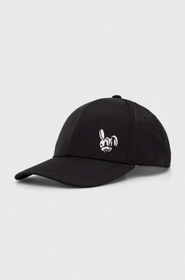 Zdjęcie produktu PS Paul Smith czapka z daszkiem kolor czarny z aplikacją