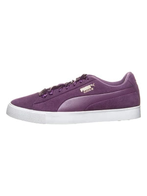 Zdjęcie produktu Puma Shoes Skórzane sneakersy "Suede G" w kolorze fioletowym rozmiar: 37
