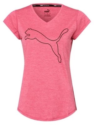 Zdjęcie produktu Puma T-shirt damski Kobiety Sztuczne włókno wyrazisty róż nadruk,