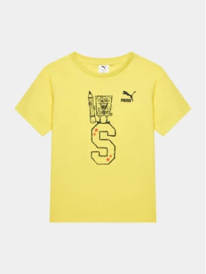 Zdjęcie produktu Puma T-Shirt Puma X Spongebob 622217 Żółty Regular Fit