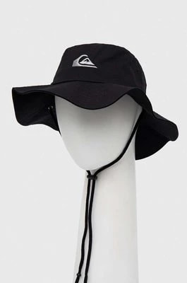 Zdjęcie produktu Quiksilver kapelusz bawełniany kolor czarny bawełniany