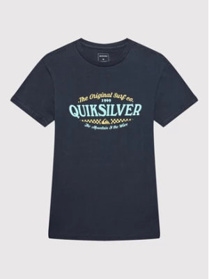 Zdjęcie produktu Quiksilver T-Shirt Check On It EQBZT04496 Granatowy Regular Fit