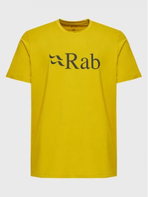 Zdjęcie produktu Rab T-Shirt Stance Logo QCB-08-SU Pomarańczowy Regular Fit